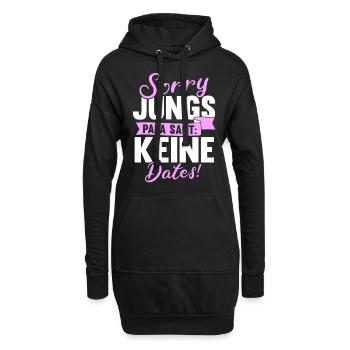Sorry Jungs Keine Dates Baby Mama Kind Geschenk - Hoodie-Kleid - Schwarz - Vorne