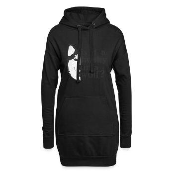 Husky - Sweat-shirt à capuche long Femme - noir - Devant