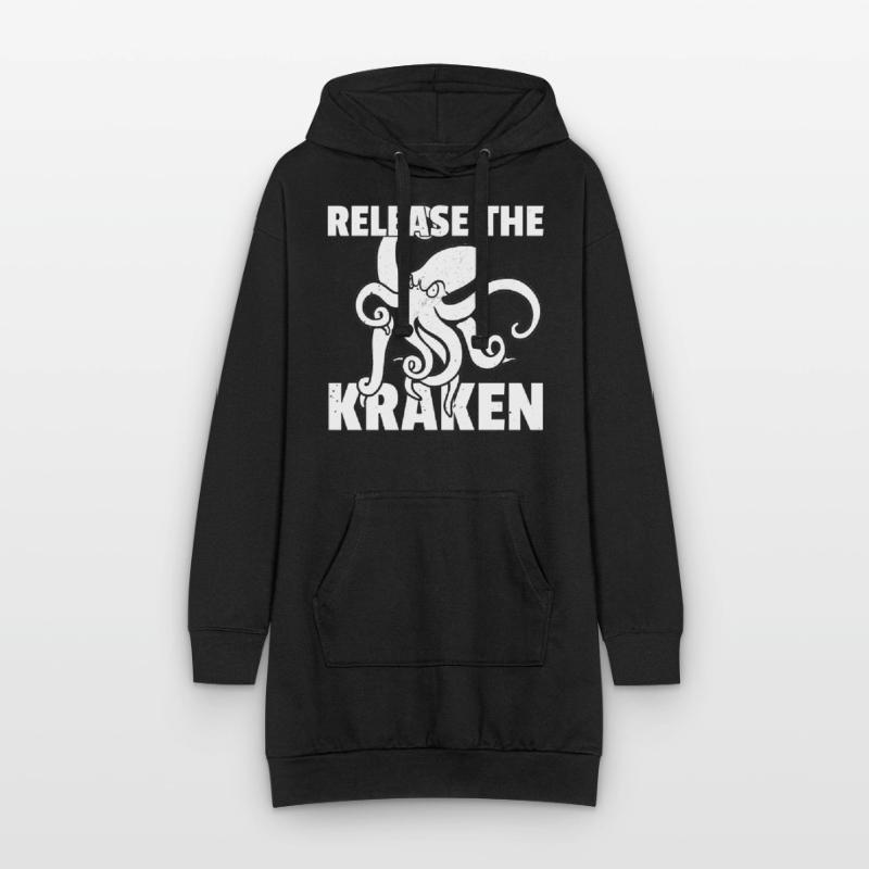 Octopus octopus octopus octopus fish Hoodie Dress