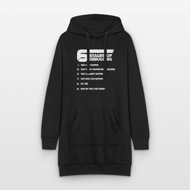 Codeur de dépannage de programmation programmeur Sweat-shirt à capuche long Femme