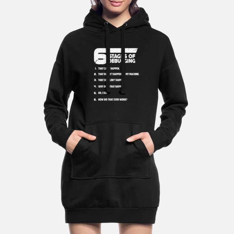 Codeur de dépannage de programmation programmeur Sweat-shirt à capuche long Femme