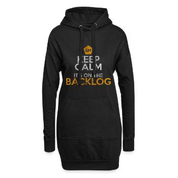 Backlog Scrum Master Docker Computer Geek - Hoodie-Kleid - Schwarz - Vorne