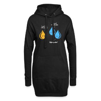 Chemistry science physics science laboratory gift - Hoodie Dress - black - Front