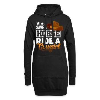 Redneck Trailer Park Geschenk I Wohnwagen - Hoodie-Kleid - Schwarz - Vorne