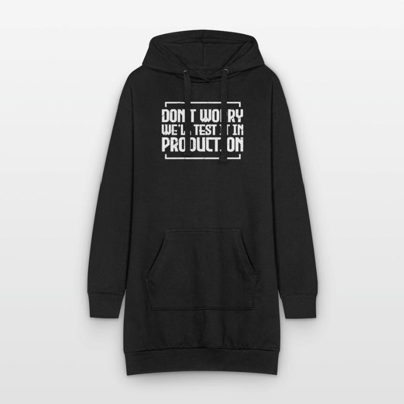 Programmierer Code Informatik Coder Geschenk Hoodie-Kleid