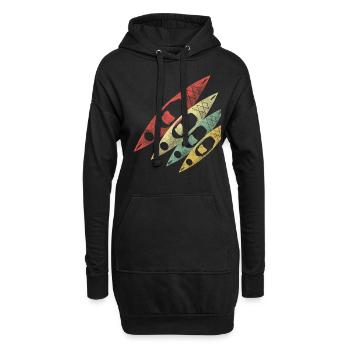 Kayak - Sweat-shirt à capuche long Femme - noir - Devant