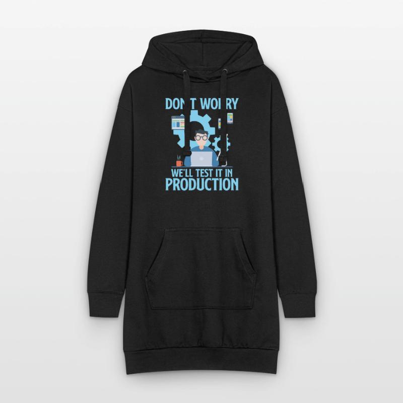 Programmierer Code Informatik Coder Programmieren Hoodie-Kleid