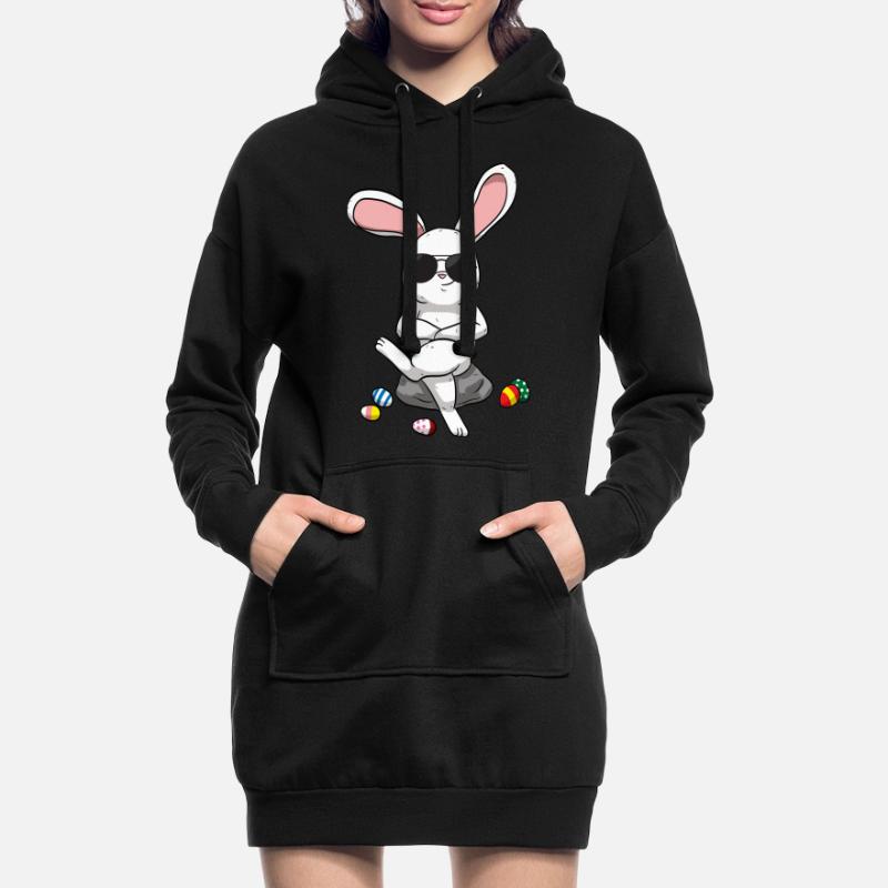 Easter Bunny Easter Bunny Cool Easter eggs Hoodie Dress
