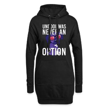 Mèmes Drôles Images Drôles Blague Humour Internet - Sweat-shirt à capuche long Femme - noir - Devant