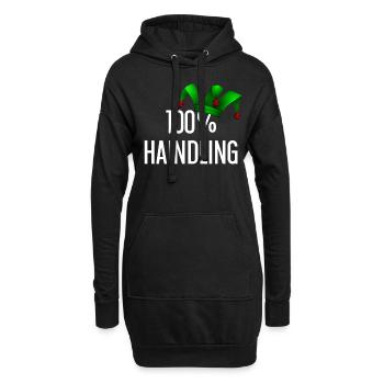 100 Prozent Haindling Joker Cap - Hoodie-Kleid - Schwarz - Vorne