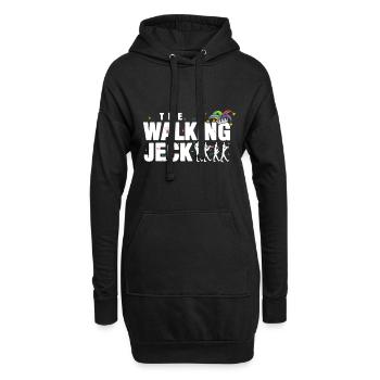 Carnaval, Fashin, La marche Jeck, Fête - Sweat-shirt à capuche long Femme - noir - Devant