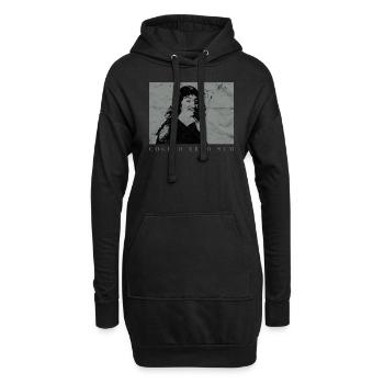 Descartes Cogito Ergo Sum Philosophie Nietzsche - Hoodie-Kleid - Schwarz - Vorne