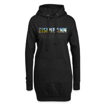 Zug Eisenbahn Eisenbahner Züge Triebfahrzeugführer - Hoodie-Kleid - Schwarz - Vorne