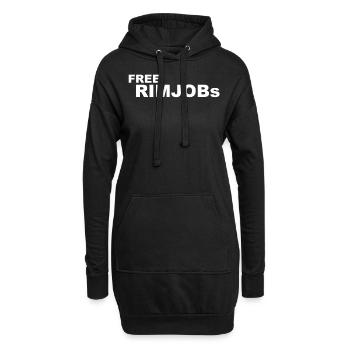 Rimojb Funny Sayings Sex Porn - Sweat-shirt à capuche long Femme - noir - Devant