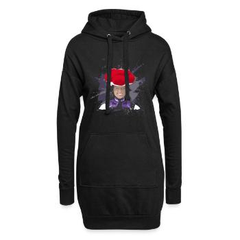 Forêt Noire Bollenhut Forêt Noire - Sweat-shirt à capuche long Femme - noir - Devant