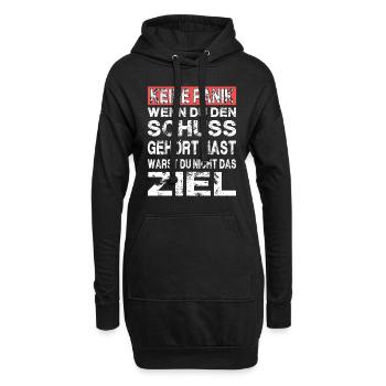 Keine Panik Gamer Shooter Gaming Spruch - Hoodie-Kleid - Schwarz - Vorne