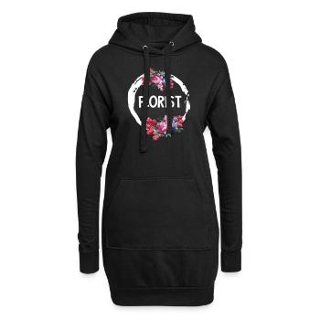Fleuriste Jardinier Cadeau I Fleuriste Fleuriste - Sweat-shirt à capuche long Femme - noir - Devant