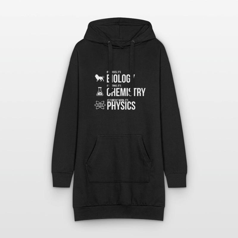 Physics study science physicist gift teaching Hoodie Dress