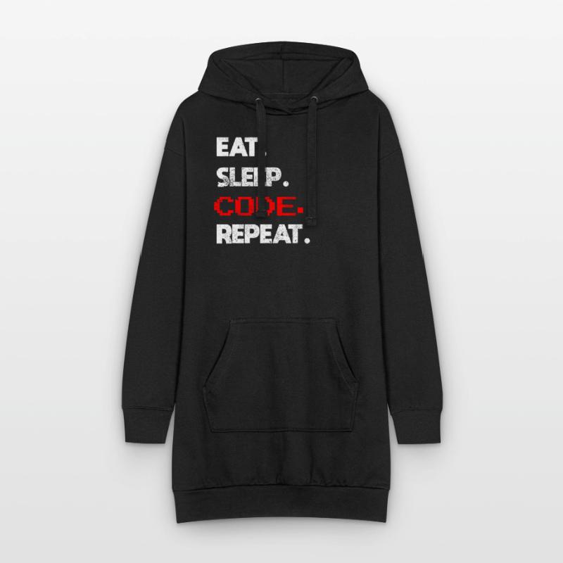 Programmeur codeur Sweat-shirt à capuche long Femme