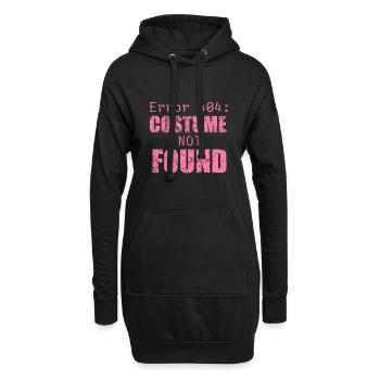 Costumes d'Halloween Citrouille Creepy Custom - Sweat-shirt à capuche long Femme - noir - Devant