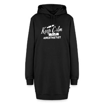 Anästhesist Anästhesie Arzt Narkose Beruf - Hoodie-Kleid - Schwarz - Vorne