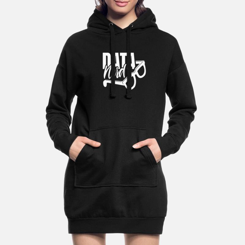 Data Nerd Numbers Numbers Funny Data Analyst Sweat-shirt à capuche long Femme