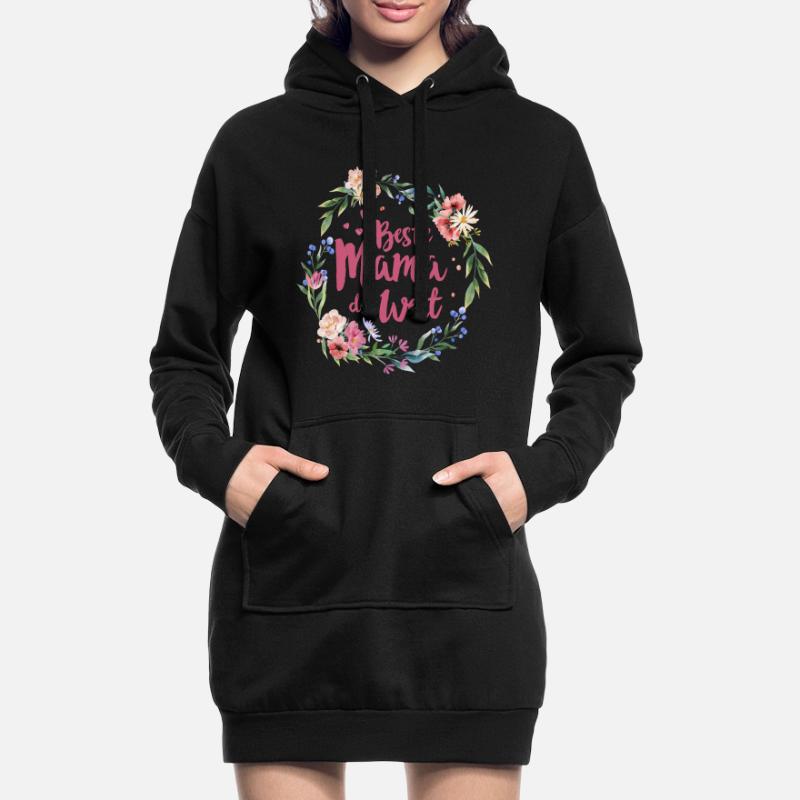 Beste Mutter Der Welt Muttertagsgeschenkidee Hoodie-Kleid