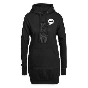 Stuer Scottish Terrier Chien - Sweat-shirt à capuche long Femme - noir - Devant