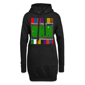 Snooker Semi-Professionnel - Sweat-shirt à capuche long Femme - noir - Devant
