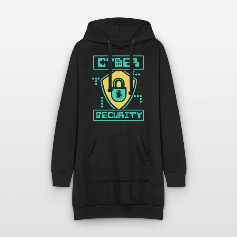 Cybersecurity Hack Hacker IT Security Hacking Hoodie Dress