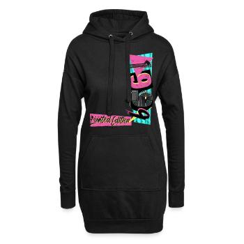 Édition limitée 1999 Année 1999 Années 80 Années 90 - Sweat-shirt à capuche long Femme - noir - Devant