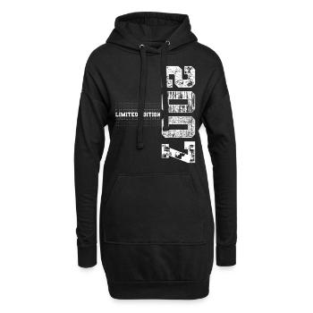 Édition limitée 2007 Année de naissance 2007 Cadeau - Sweat-shirt à capuche long Femme - noir - Devant