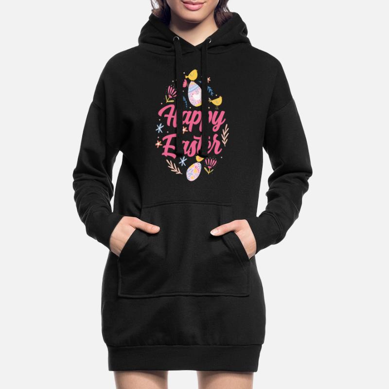 Happy Easter Easter Easter Easter Easter Sayings Hoodie Dress