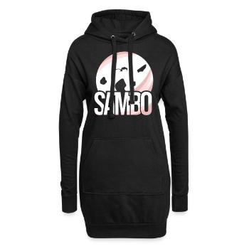 Sambo Trainer Martial Arts Martial Arts Training - Hoodie Dress - black - Front