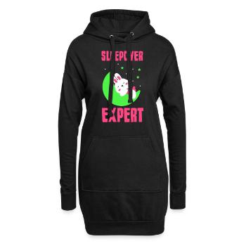 Expert pour les nuitées Nuitée Party sweet - Sweat-shirt à capuche long Femme - noir - Devant