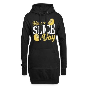Avoir une tranche de jour Lemonde Stand Lemonade Boss - Sweat-shirt à capuche long Femme - noir - Devant