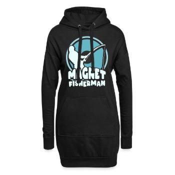Aimant de pêche magnétique pour pêcheurs magnétique - Sweat-shirt à capuche long Femme - noir - Devant