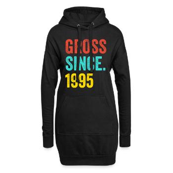 Funny Birthday Gross Since 1995 - Hoodie Dress - black - Front