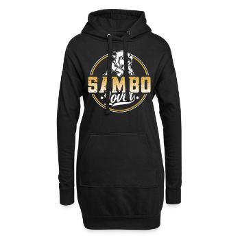 Sambo Lover Martial Arts Training Martial Arts - Hoodie Dress - black - Front