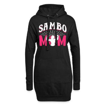 Sambo Mother Training Martial Arts Martial Arts - Hoodie Dress - black - Front