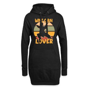 Wing Chun Lover Arts Martiaux Arts Martiaux Entraîneur - Sweat-shirt à capuche long Femme - noir - Devant