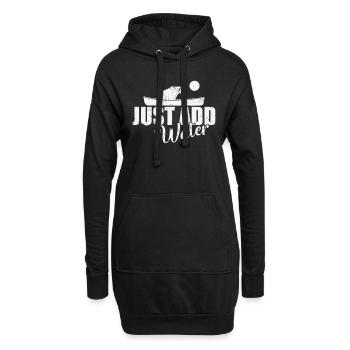 Il suffit d’ajouter Water Kayak Paddle Boat Canoë - Sweat-shirt à capuche long Femme - noir - Devant