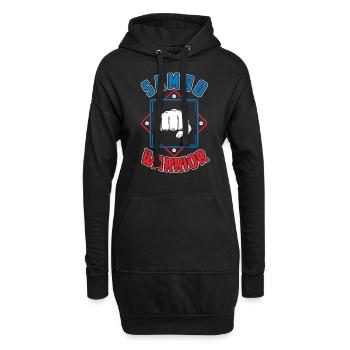Sambo Warrior Martial Arts Martial Arts Training - Hoodie Dress - black - Front