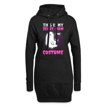 Halloween This Is My Scary Mom Costume Boo - Hoodie-Kleid - Schwarz - Vorne