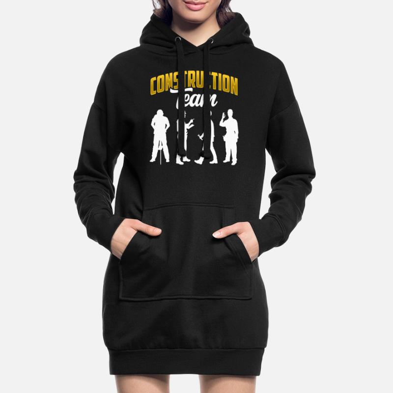 Construction Team Teamwork Construction site Construction workers Hoodie Dress