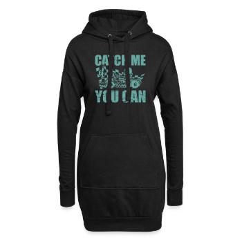 Go-kart Attrapez-moi si vous pouvez courir - Sweat-shirt à capuche long Femme - noir - Devant