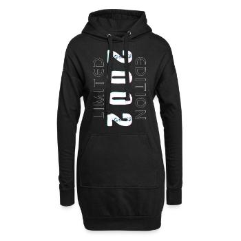 Limited Edition Geburtsjahr 2002 Geschenk Männer - Hoodie-Kleid - Schwarz - Vorne