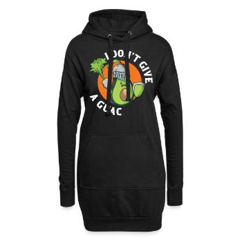 I Dont Give A Guac Vegan Geschenk - Hoodie-Kleid - Schwarz - Vorne