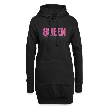 Jeu de société Chess Queen Chess Casse-tête - Sweat-shirt à capuche long Femme - noir - Devant