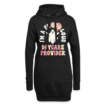 Faboolous Garderie Provider Halloween Nanny Child - Sweat-shirt à capuche long Femme - noir - Devant